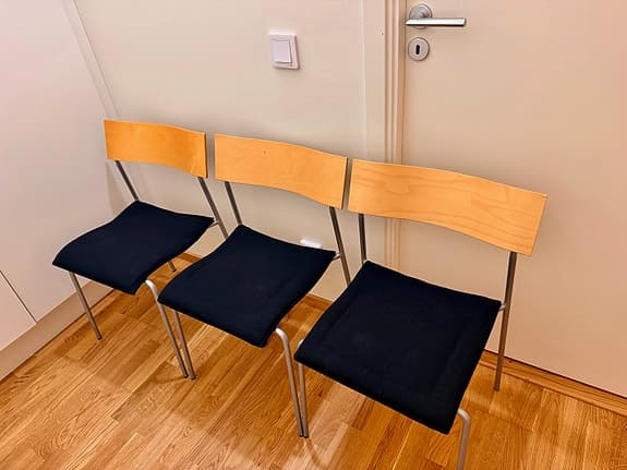 3 Lammhults Campus Chairs