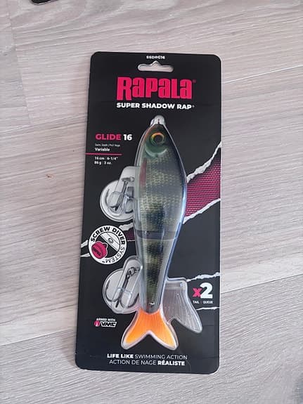 Rapala Super Shadow Rap Glide 16
