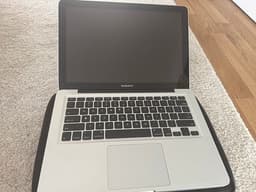 Apple MacBook bärbar dator 13 tum silver