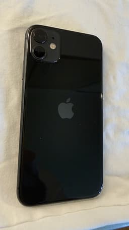 Apple iPhone 11 64 GB svart