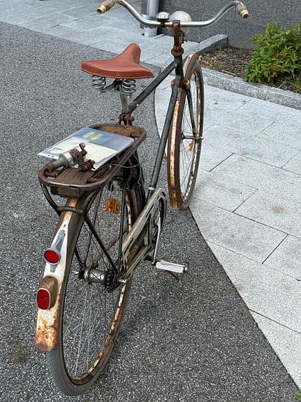 Wiklunds Nordstjernan Herrcykel - Originalkvitto från 1950