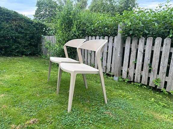 Trädgårdsstolar / Stolar i beige från Hemtex
