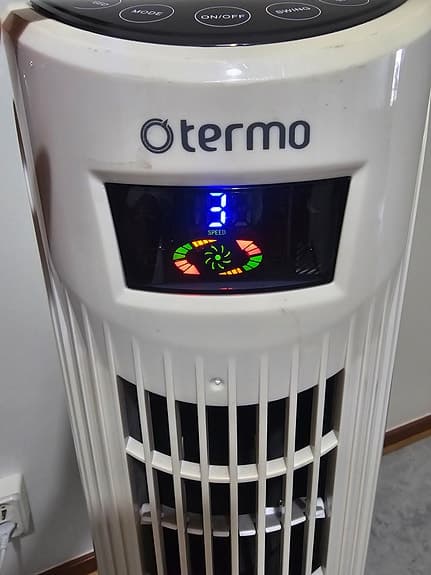 Termo pelarkylare / fläkt vit
