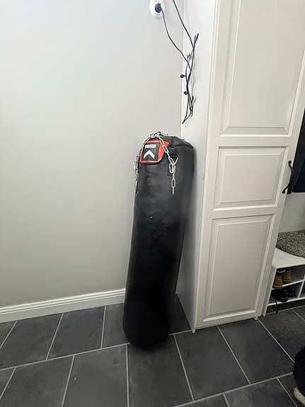 Budo-Nord boxningssäck svart