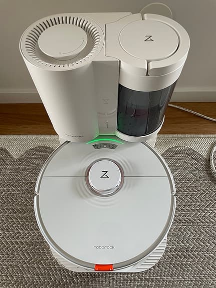 Roborock s7 robotdammsugare med tömningsstation