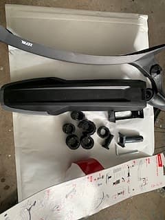 Skärmset Zéfal Deflector M60 26'' - 29'' Svart