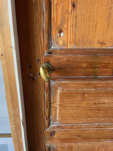 Spegeldörr med karm