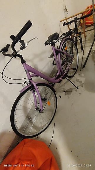 Logan 3 växlad damcykel stadscykel 28" L lila