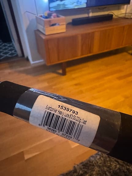 Fiskespö - Svartzonker Classic Motoroil Heavy Lure spinnspö 8'3" 50-220 g