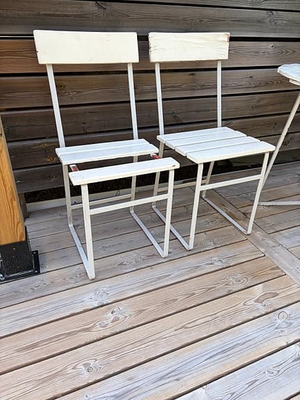 Grythyttan Stålmöbler Trädgårdsstol nr6