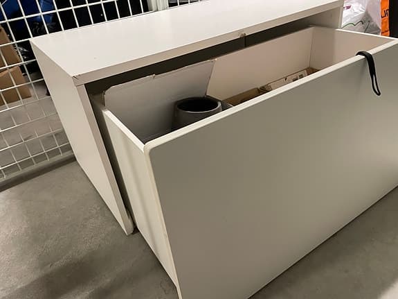 Låda IKEA 90x50x50 cm