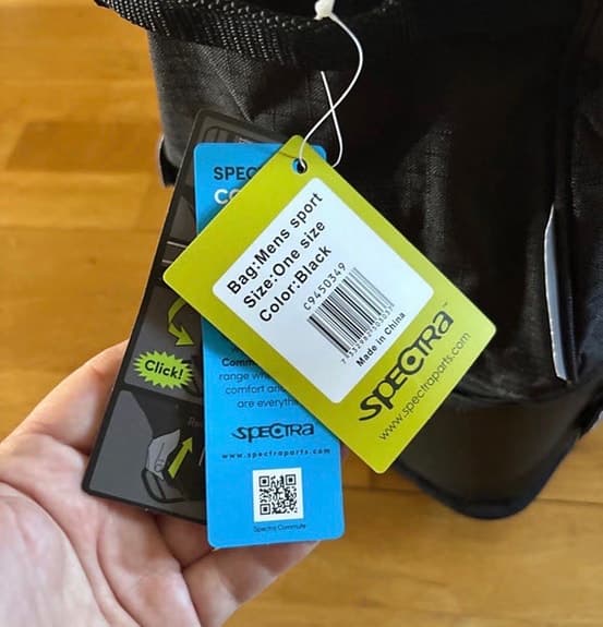 Spectra Bapi-Mini Sport Bag-On Site svart väska
