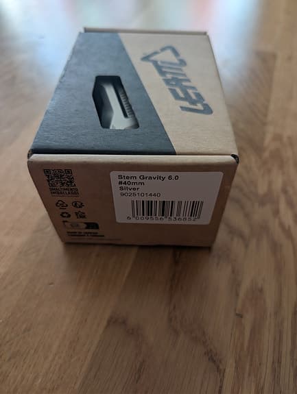 Leatt styrstam Gravity 6-0 40mm Silver