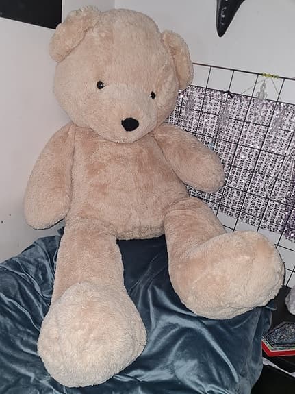 Teddykompaniet stor beige nallebjörn