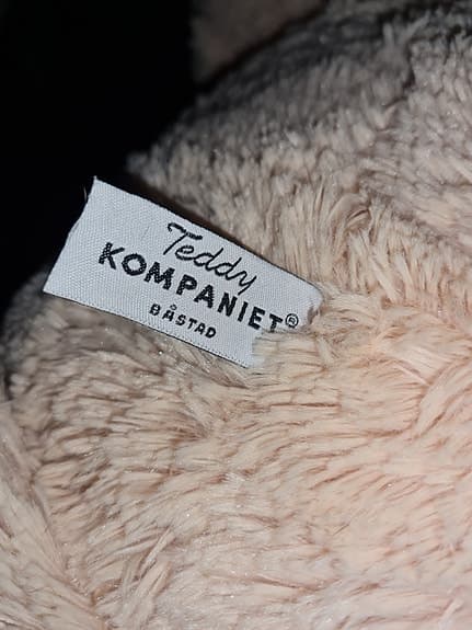 Teddykompaniet stor beige nallebjörn