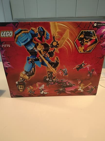 LEGO Ninjago set 71775 mech med figurer