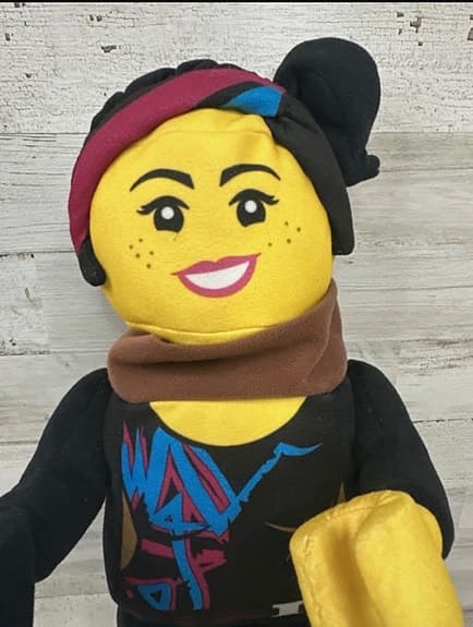 LEGO mjukisfigur Lucy docka, mjuk unik 33 cm