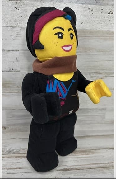 LEGO mjukisfigur Lucy docka, mjuk unik 33 cm