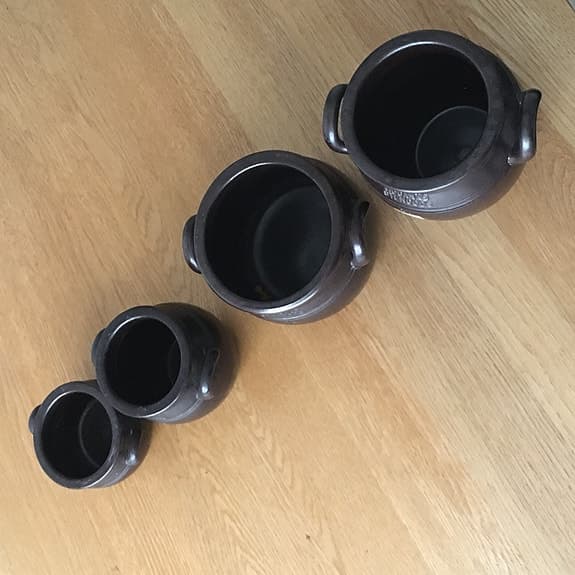 Höganäs keramikskålar och koppar