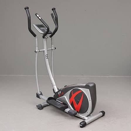 Crosstrainer silver/svart/röd