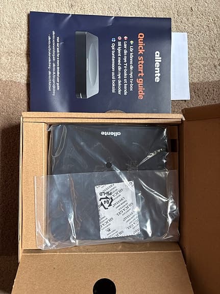 Allente Tv-box 1 nytt TV Streaming Box HD Box