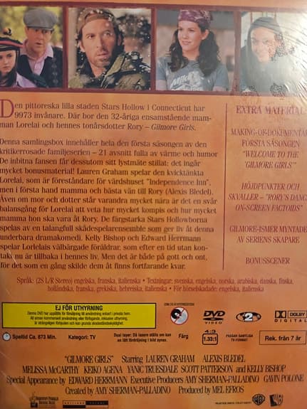 Gilmore Girls - inplastad första säsongen box