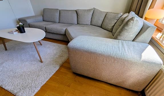 Mio Modern Living – stilren modulsoffa 330 cm