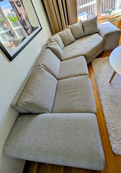 Mio Modern Living – stilren modulsoffa 330 cm