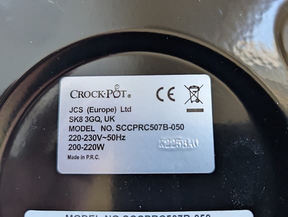 Crock-pot slow cooker