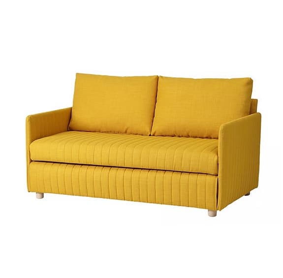 IKEA bäddsoffa 2-sits gul