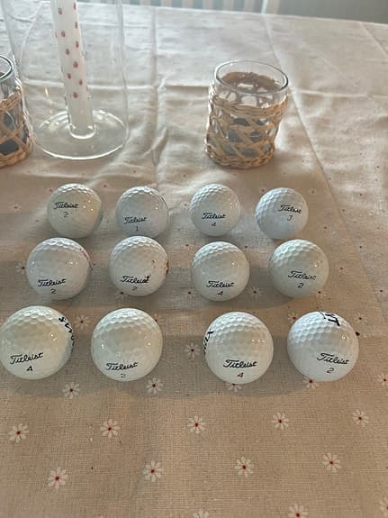 Titleist golfbollar NXT-tour vita