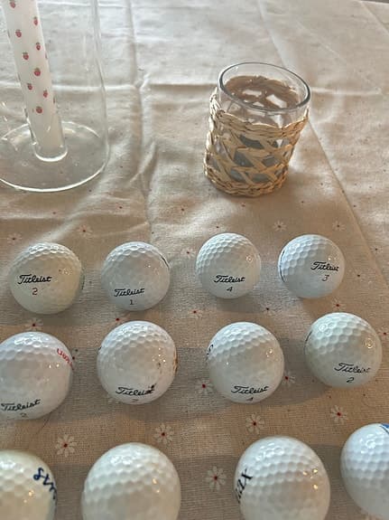 Titleist golfbollar NXT-tour vita