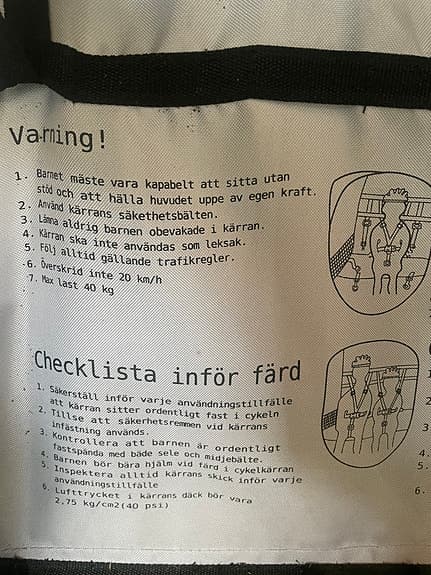 Cykelvagn ”Trollhättan”