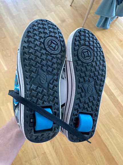 Heelys rullskor kamouflage blå