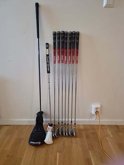 Golfset Cobra King LTDx one lenght, Taylormade Stealth 2 plus. Odyssey white hot
