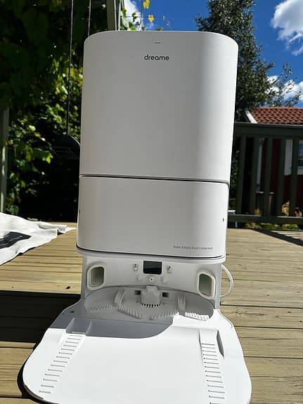 Dreame L10 Ultra - vit robotdammsugare med automatisk våtrorkning