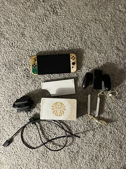 Nintendo Switch OLED Zelda: Tears of the Kingdom Edition – Komplett