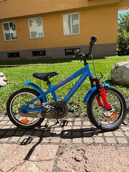 Monark barncykel 16" blå