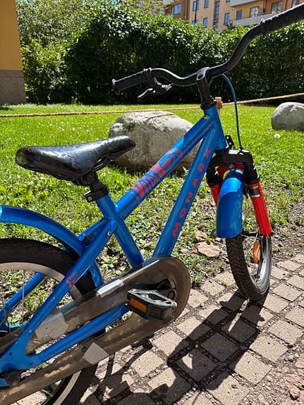 Monark barncykel 16" blå