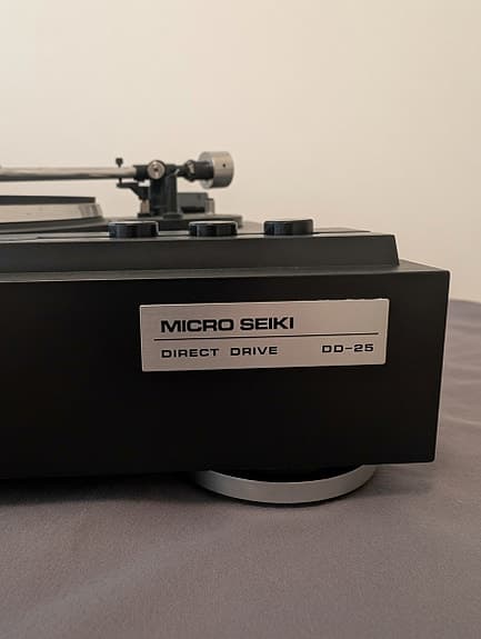 Vintage HiFi-set: Micro Seiki DD-25 + Sansui AU-317