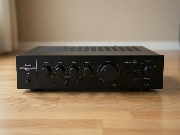 Vintage HiFi-set: Micro Seiki DD-25 + Sansui AU-317
