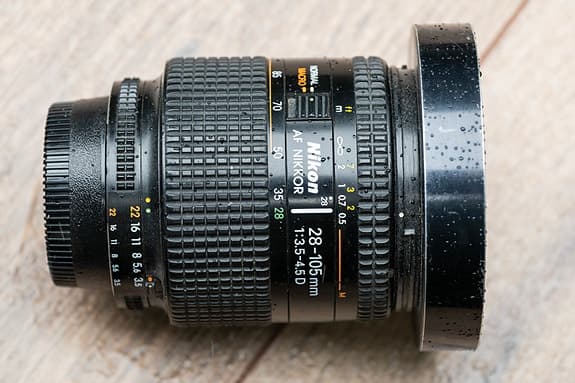 Nikon DSLR fullformat-paket med 80-200 2,8. 28-105 3,5-4,5,  50 1,8 och D750