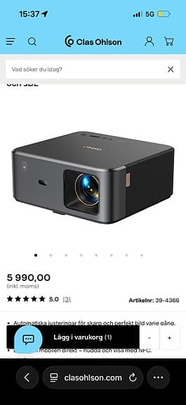 Projektor Yaber K2s Full HD LCD