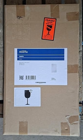 Alterna Isabella spegel badrumsspegel 40×70 cm – NYTT