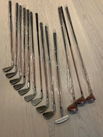 Golfklubbor 13 st ”HELT NYA”