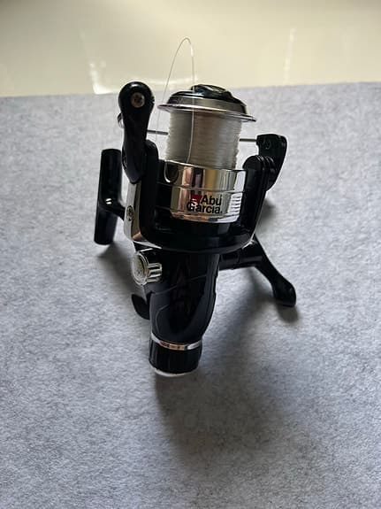 Abu Garcia haspelrulle svart/silver