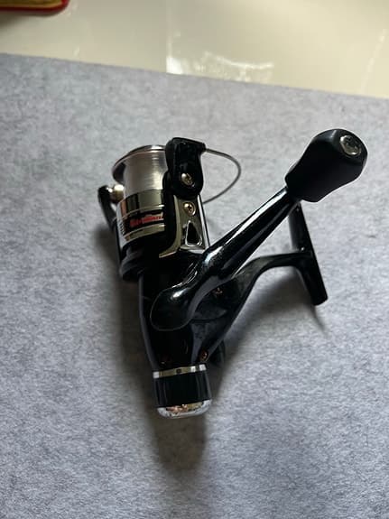 Abu Garcia haspelrulle svart/silver