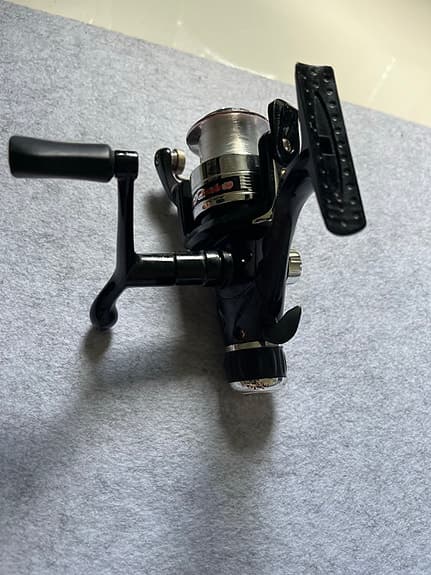 Abu Garcia haspelrulle svart/silver