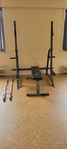 Powerline PMP150 squat rack knäböj bänkpress