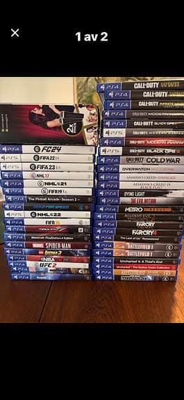 PlayStation 4 spelpaket med flera titlar